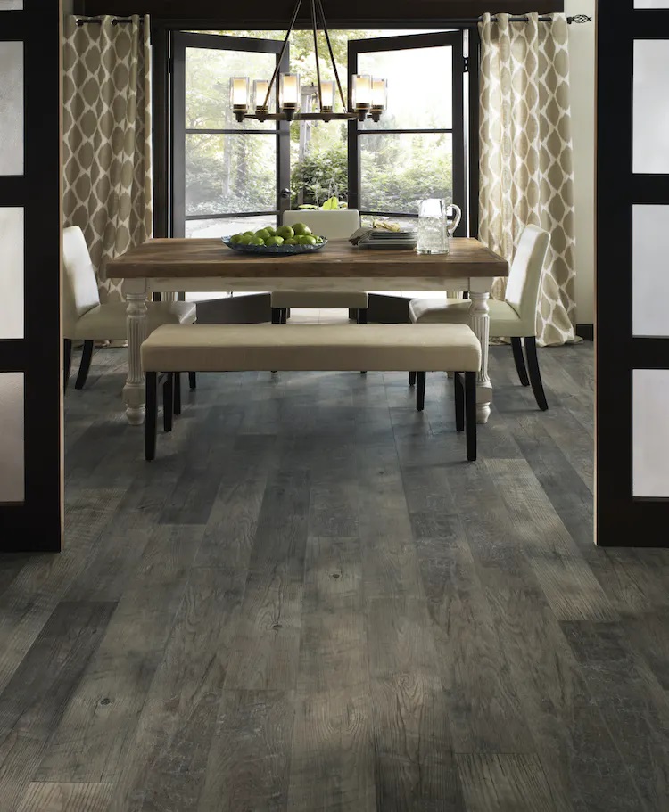 Mannington Adura Max Collection Water Proof Luxury Vinyl Plank: Dockside Driftwood MAX032 Room Scene