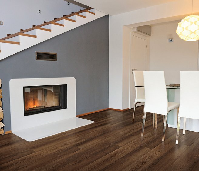 USFloors Coretec Plus XL Enhanced: Venado Oak Engineered Luxury Vinyl Plank with Cork Comfort VV035-00916 Room Scene