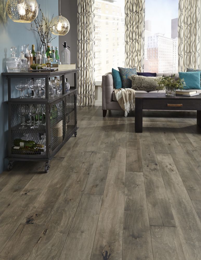 Mannington Iberian Hazelwood: Chestnut 3/8" x 6 1/2" Engineered Hardwood LWB06CT1 Room Scene