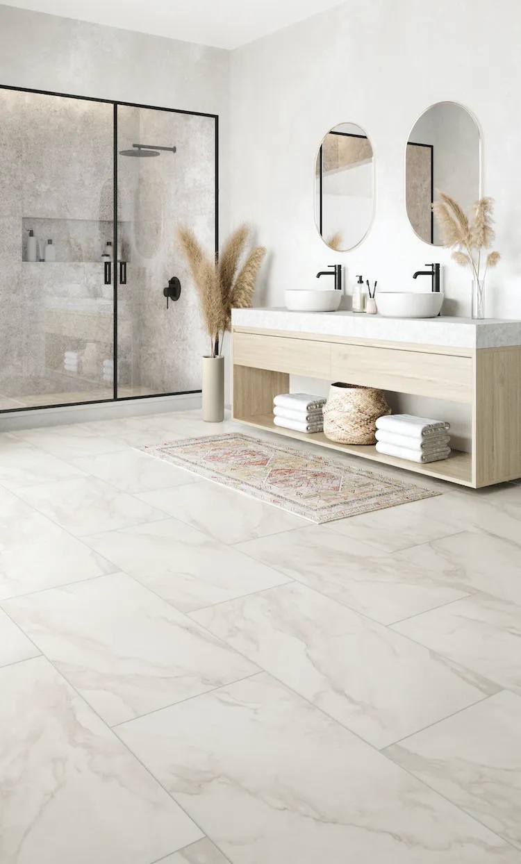 Mannington Adura Max Apex Collection: Artemis Daybreak 18" x 36" Waterproof Luxury Vinyl Plank APX141V Room Scene