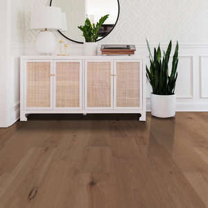 Shaw Landmark Sliced Hickory: Cumberland 1/2" x 9 1/4" Engineered Hardwood SW748 1119 Room Scene