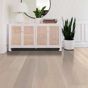 Shaw Landmark Sliced Oak: Glacier 1/2" x 9 1/4" Engineered Hardwood SW747 1118 Room Scene