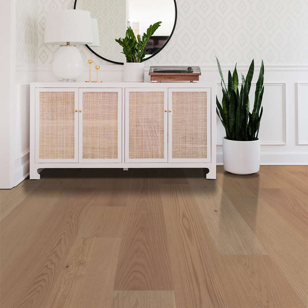 Shaw Landmark Sliced Oak: Bandelier 1/2" x 9 1/4" Engineered Hardwood SW747 1125 Room Scene