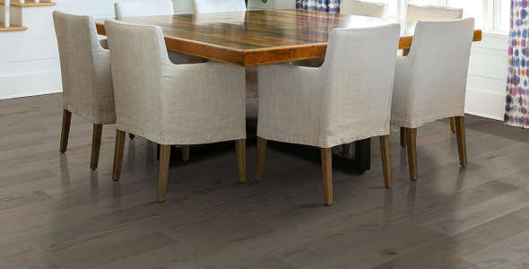 Shaw Exploration Oak Repel: Journey 3/8" x 6" Engineered Hardwood SW713 5094 Room Scene