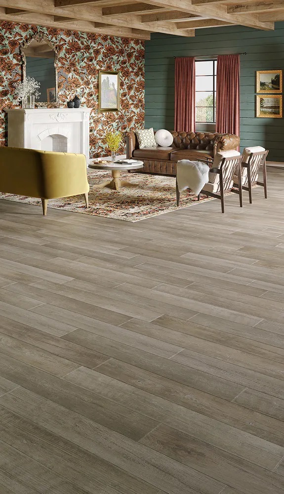 Mannington Adura Rigid Luxury Vinyl Plank with Painted Bevel: Calico Fox RPB761V Room Scene