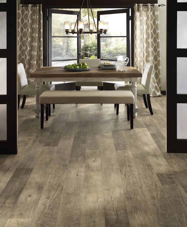 Mannington Adura Rigid Luxury Vinyl Plank: Dockside Sand RGP031V Room Scene