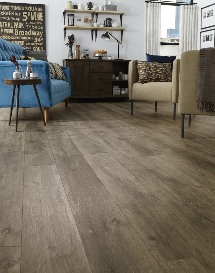 Mannington Adura Rigid Luxury Vinyl Plank: Aspen Lodge RGP082V Room Scene