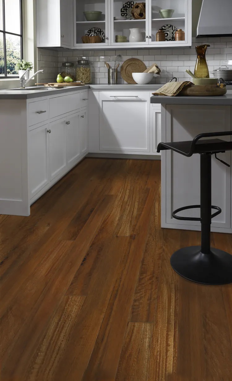 Mannington Adura Flex Luxury Vinyl Plank: Acacia Tiger's Eye FXP011 Room Scene