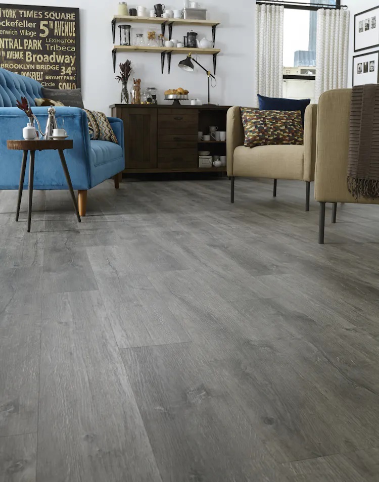 Mannington Adura Flex Luxury Vinyl Plank: Aspen Drift FXP081 Room Scene