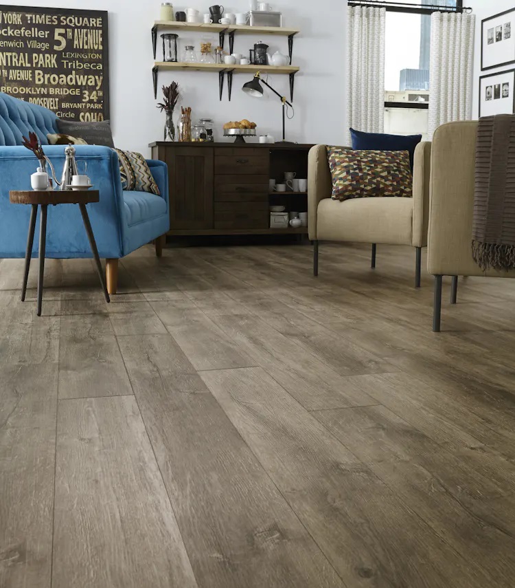 Mannington Adura Flex Luxury Vinyl Plank: Aspen Lodge FXP082 Room Scene