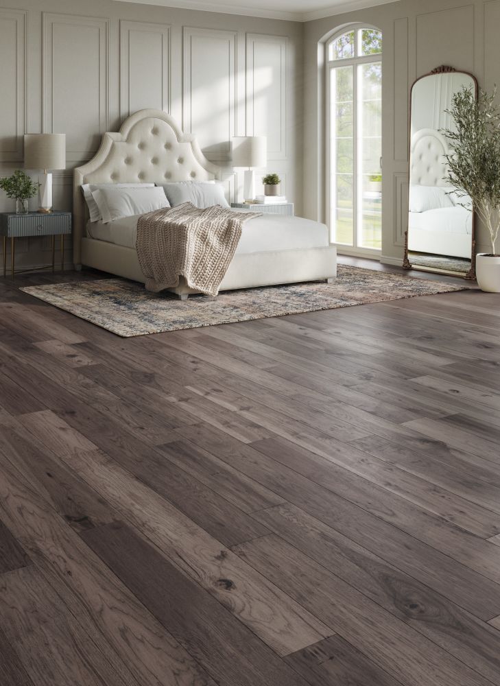 Mannington Maison Collection: Provence Wine Barrel 9/16" x 7" Engineered Hickory Hardwood MSP07WNB1 Room Scene