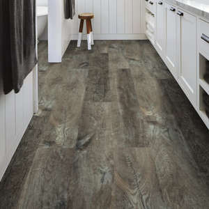 Shaw Endura Click Plus 12 Mil: Smoky Oak Luxury Enhanced Vinyl Plank 0736V 556 Room Scene