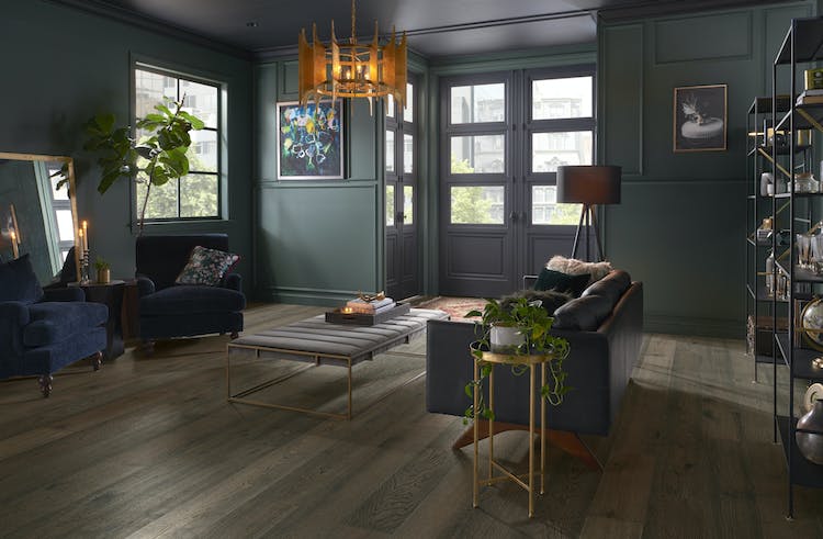 Mannington Prospect Park: Stone 1/2" x 7 1/2" Engineered Hardwood HPLV07STN1 Room Scene