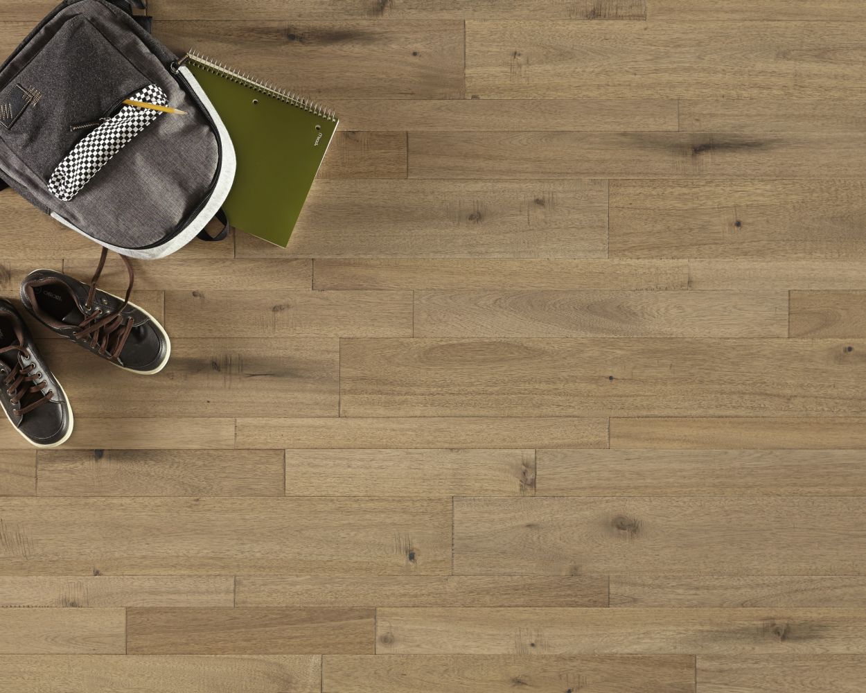 Mannington Bengal Bay Acacia: Sand 3/8" x 2", 3", 5" Engineered Hardwood BBR05ND1 Room Scene