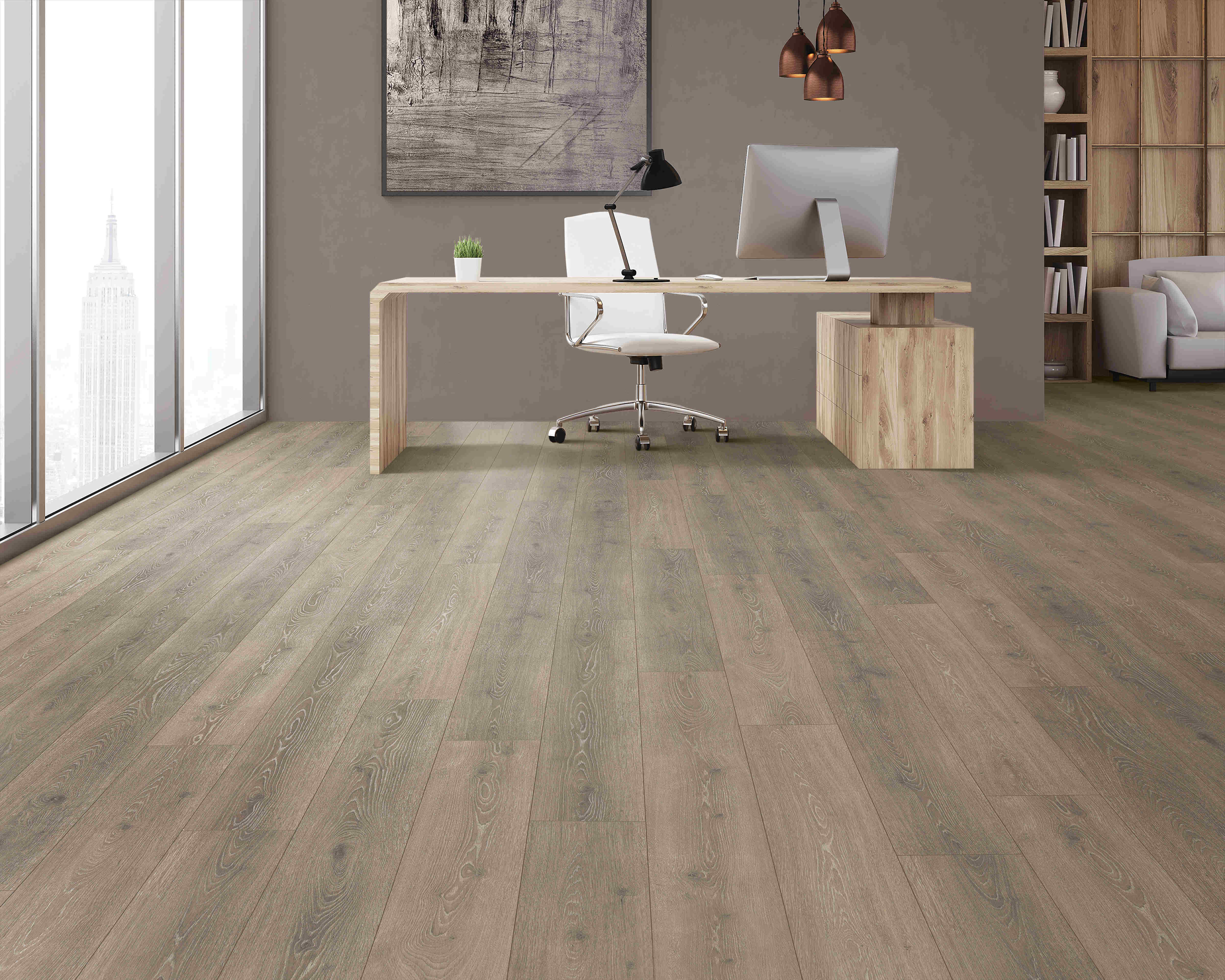 Mohawk Revwood Select: Boardwalk Collective Wicker 10mm Waterproof Laminate CDL77-10W Room Scene