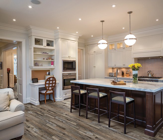 USFloors Coretec Plus Enhanced: Aden Oak Engineered Luxury Vinyl Plank with Cork Comfort VV012-00765 Room Scene