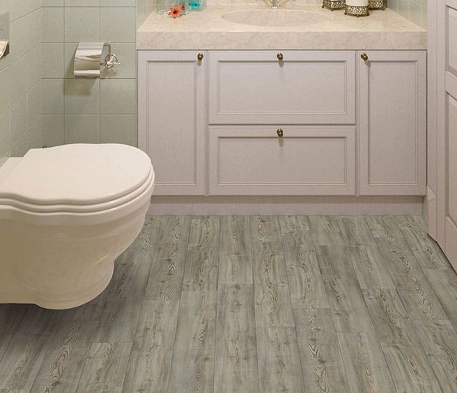 USFloors Coretec Plus Premium: Bravado Pine Engineered Luxury Vinyl Plank VV458-02705 Room Scene