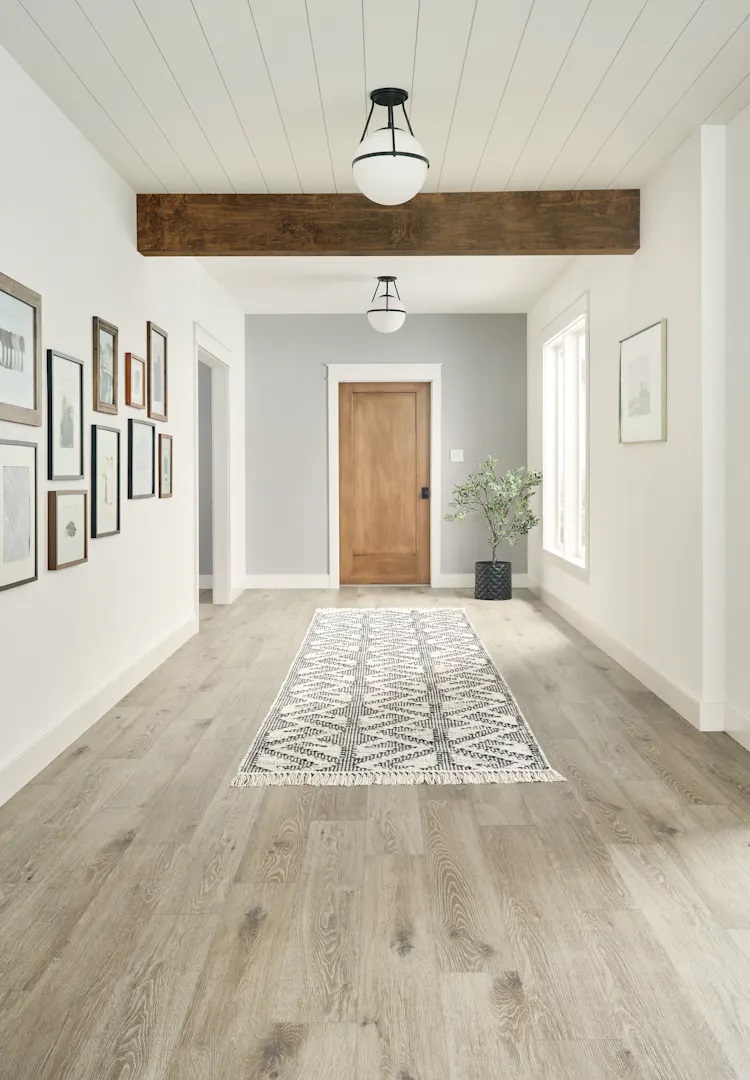 Mannington Adura Flex Luxury Vinyl Plank: Parisian Oak Meringue FXP720 Room Scene