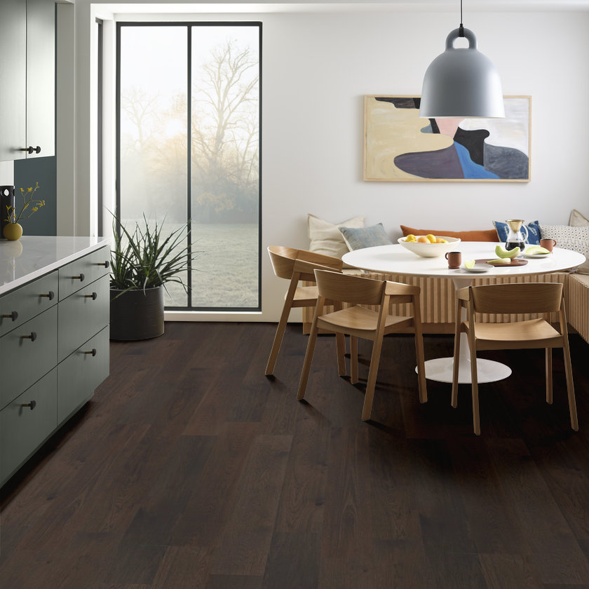 Anderson Tuftex Hardwood Imperial Pecan: Umber 1/2" x 7.5" Engineered Hardwood AA828-17033 Room Scene