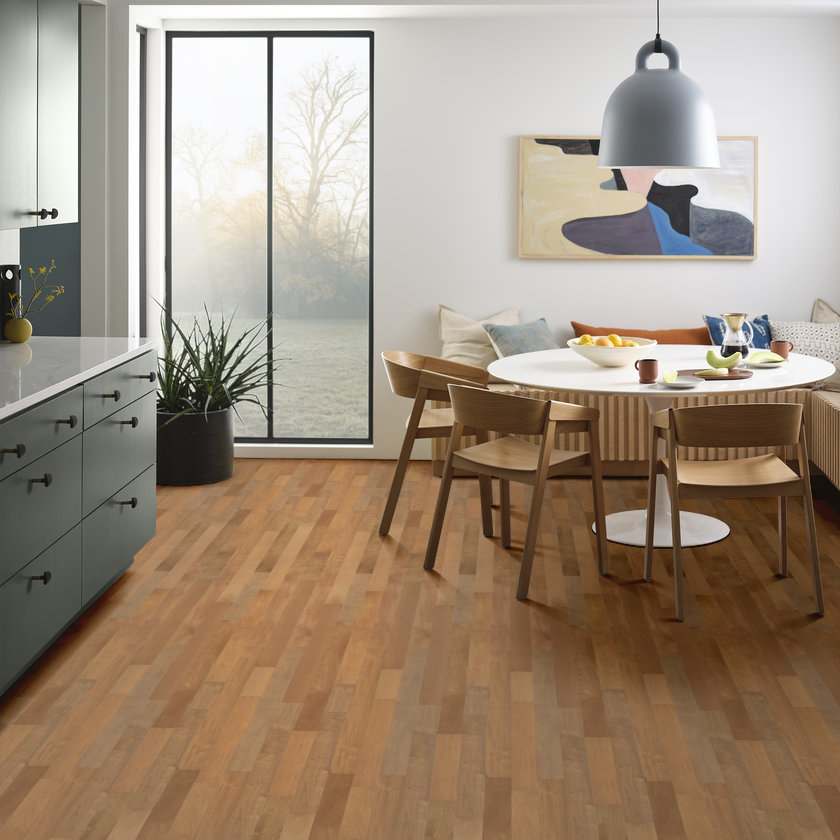 Anderson Tuftex Hardwood Brasilia: Barrel 9/16" x 7.5" Engineered Hardwood AA851 02083 Room Scene