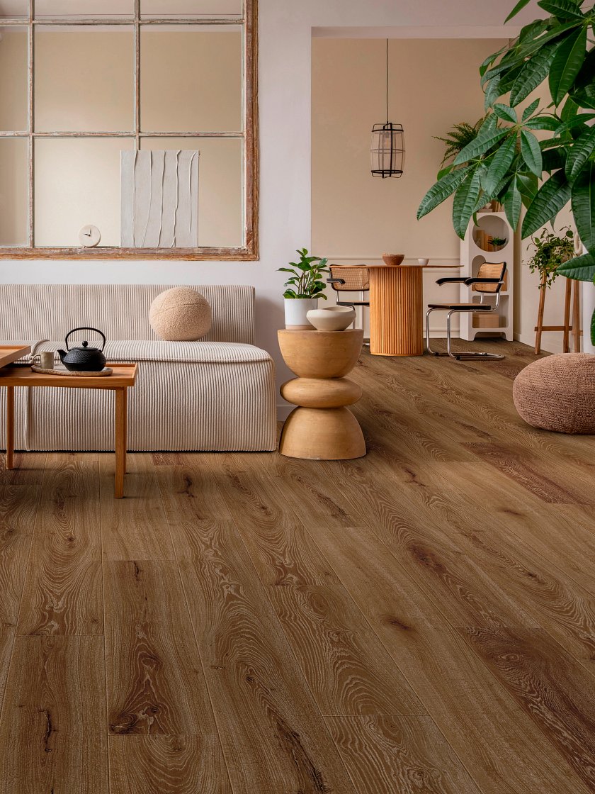 USFloors Coretec Originals: Crimson Flame Oak Engineered Luxury Vinyl Plank CR504-03049 Room Scene