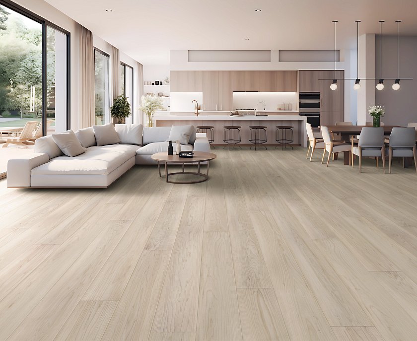 USFloors Coretec Originals: Sandstone Maple Engineered Luxury Vinyl Plank CR506-05113 Room Scene
