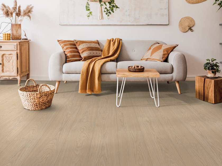 Shaw Floorte Distinction Plus: Toasted Sienna Luxury Vinyl Plank 2045V 07322 Room Scene