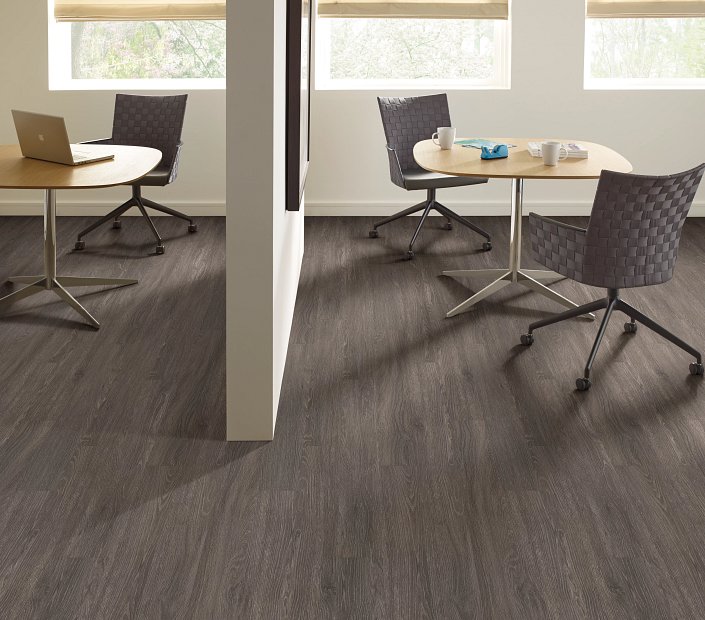 Shaw Philadelphia 5th & Main Symbiotic 20: Carbon Luxury Vinyl Plank 5M303 00564 Room Scene