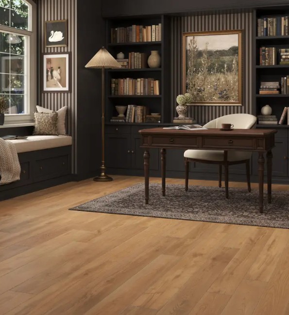 Mannington Adura Max Apex Collection Water Proof Luxury Vinyl Plank: Lineage Hearthside APX173 Room Scene