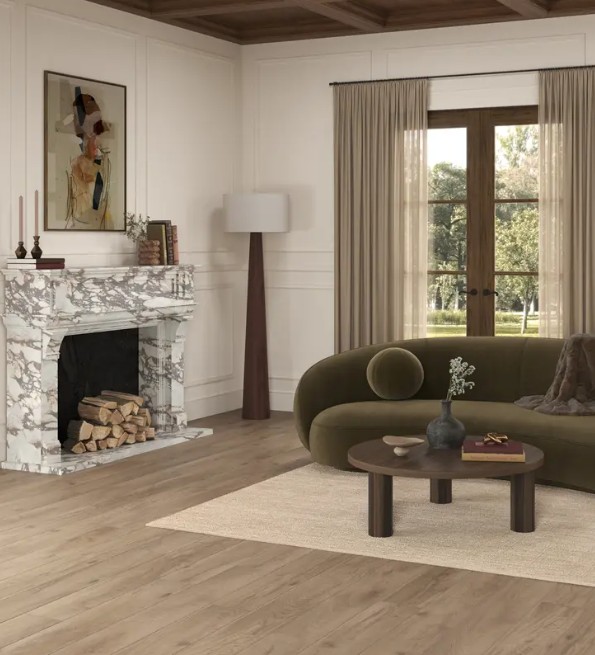 Mannington Adura Max Apex Collection Water Proof Luxury Vinyl Plank: Antiquity Heirloom APX182 Room Scene