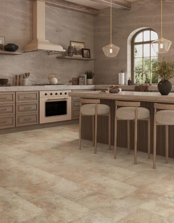 Mannington Adura Max Apex Collection: Luxxe Caviar 12" x 24" Waterproof Luxury Vinyl Plank APX200 Room Scene