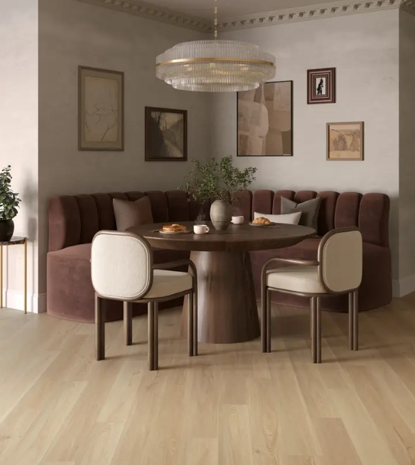 Mannington Adura Max Collection Water Proof Luxury Vinyl Plank: Noble Oak Dry Leaf MPB820 Room Scene