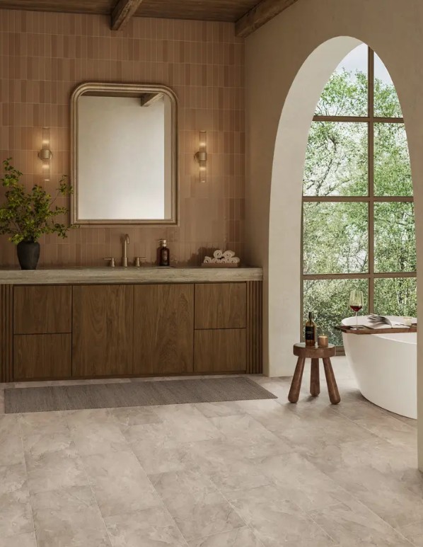 Mannington Adura Max Rectangles Collection Water Proof Luxury Vinyl Plank: Lagos Cove MTE701 Room Scene
