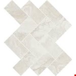 Relic White 2" x 4" Mosaic AR4024HERRMS1P2
