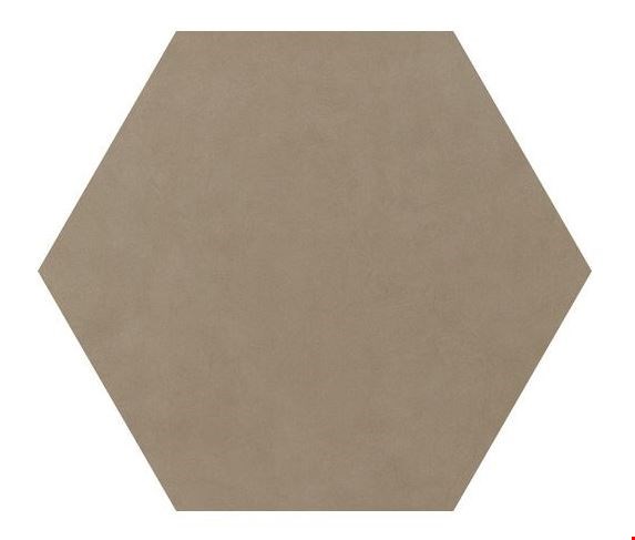 Daltile Bee Hive: Taupe 24" x 20" Glazed Porcelain Hexagon Mosaic Floor Tile P0082420HEX1P
