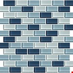 2" Winter Blues Brick Joint CW2721BJMS1P