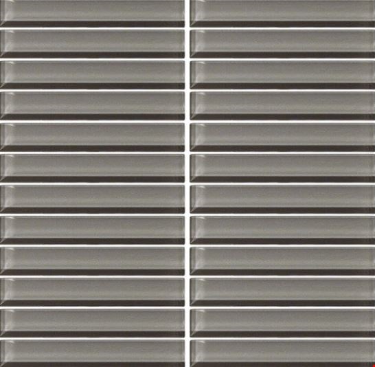 Daltile Color Wave Straight Joint Glass Mosaic 1" x 6" : Kinetic Khaki CW0916MS1P