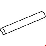 3/4" 6" Matte Biscuit Quarter Round K775A1061P1/P2