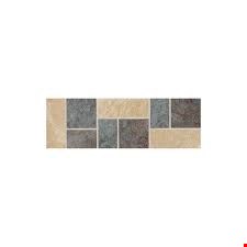 Daltile Continental Slate: Multicolor Deco 4" x 12" No Glass Insert CS74412DECO1P2