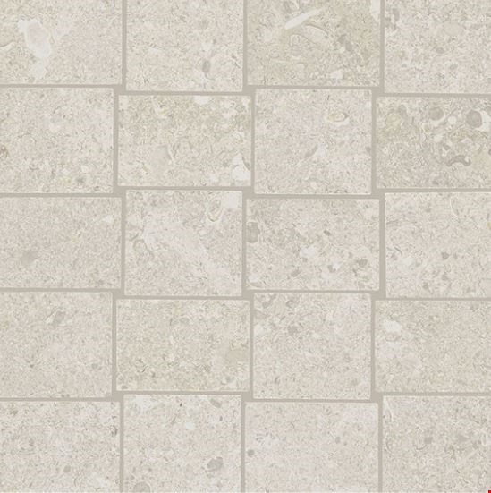 Daltile Dignitary: Luminary White 12" x 12" Mosaic Abstact DR071212MS1P2