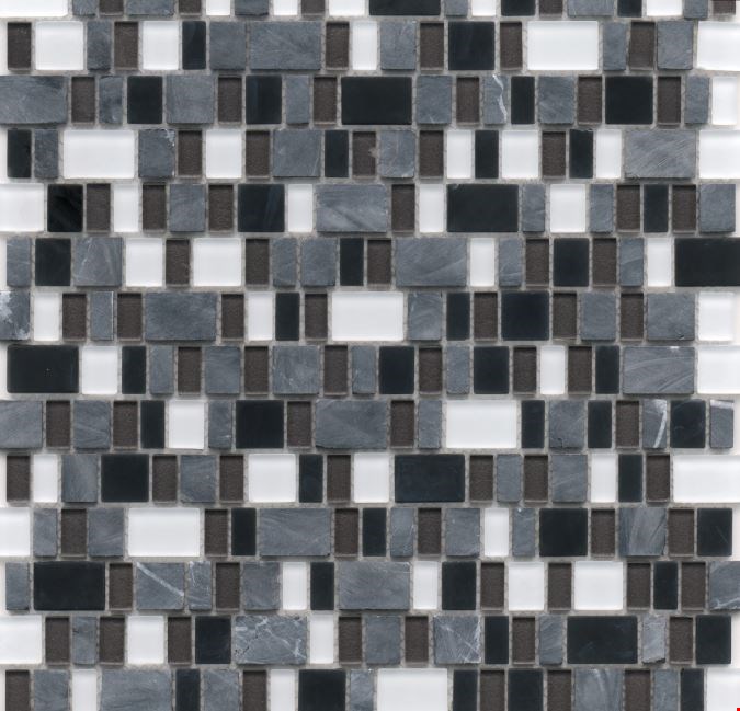 Emser Unique Collection: Poem 12" x 12" Glass Mosaic W87UNIQPO1212MOBP12