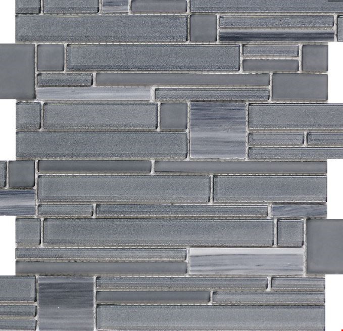 Emser Entity Collection: Zest 12" x 12" Glass Mosaic W80ENTIZE1212MO