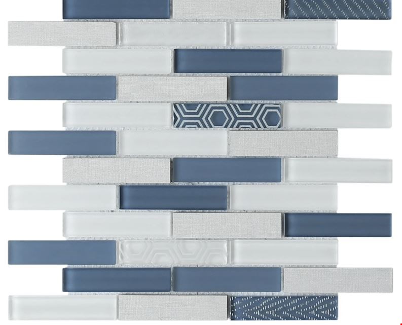 Emser Volare Collection: Stella 12" x 12" Glass Mosaic W94VOLAST1212MO