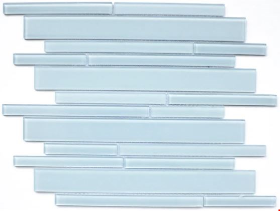 Emser Charisma Collection: Poise 12" x 12" Linear Glass Mosaic W80CHARPO1212MOL