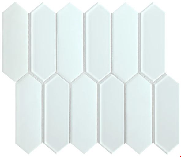 Emser Charisma Collection: Delight 10" x 12" Picket Glass Mosaic W80CHARDE1012MPK
