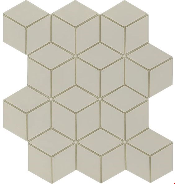 Emser Concept Collection: Fawn 10" x 12" Cube Glass Mosaic W93CONCFA1012MCU