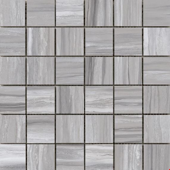 Emser Ciudad: Gray 2" x 2" Ceramic Mosaic F84CIUDGR1212MO2