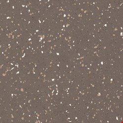 Roppe Spartus Multipurpose Sports Flooring: Cocoa 932 25-3/4” x 25-3/4” Interlocking Rubber Tile