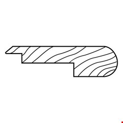 Bruce Turlington Lock&Fold Oak: Overlap Stair Nose Butterscotch - 78