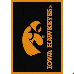 Milliken College Team Spirit (NCAA) Iowa 74218 Spirit Rectangle (4000019211) 5'4